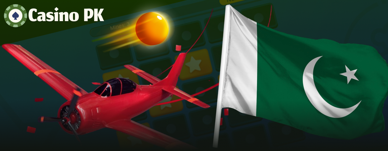 Top crash games available in online casinos in Pakistan