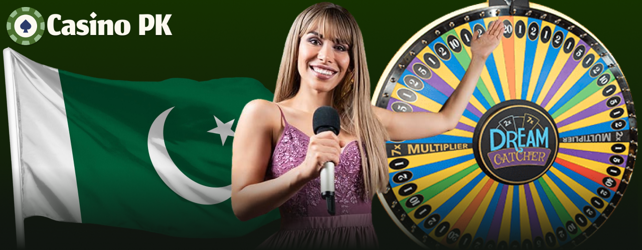 Play Dream Catcher Live game in online casinos in Pakistan