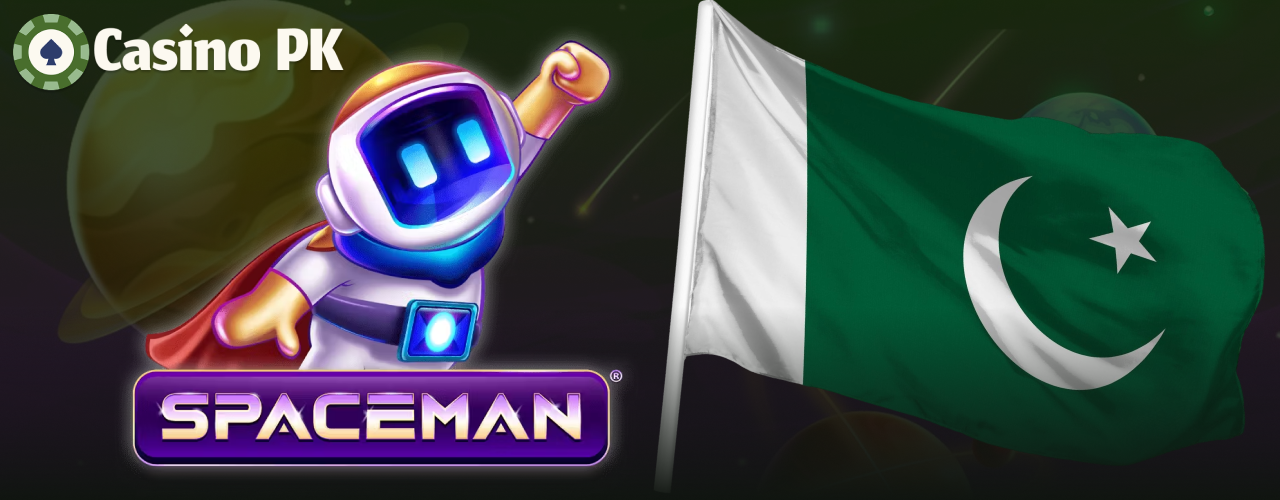 Spaceman game available in online casinos in Pakistan