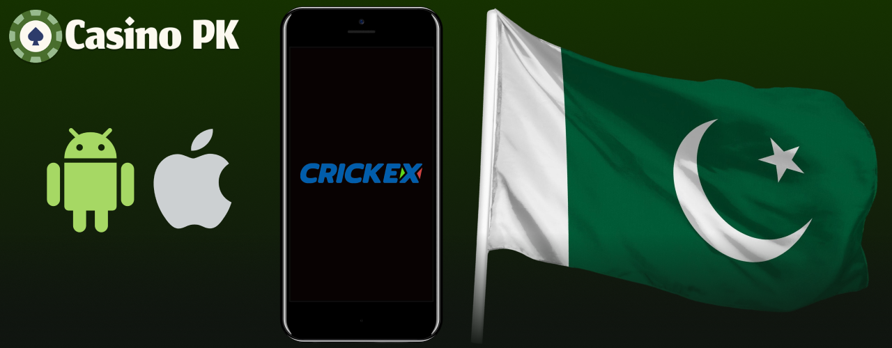 Crickex casino app available for players from Pakistan